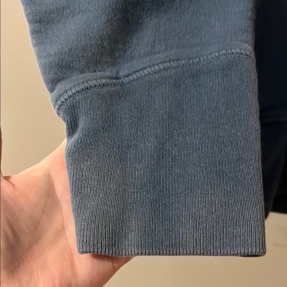 Blue Men's Hoodie - Picture 2 of 5